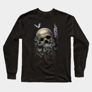 Skull and Nature Long Sleeve T-Shirt